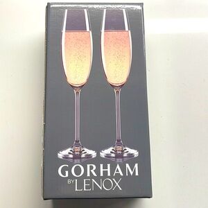 Gotham by Lenox Champagne Flutes